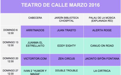 TEATRO DE CALLE MARZO 2016