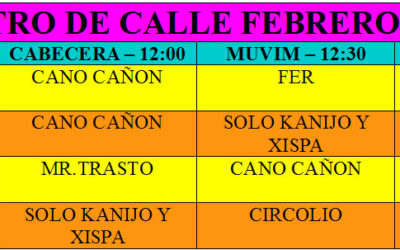 PROGRAMACIÓN TEATRO DE CALLE FEBRERO 2015