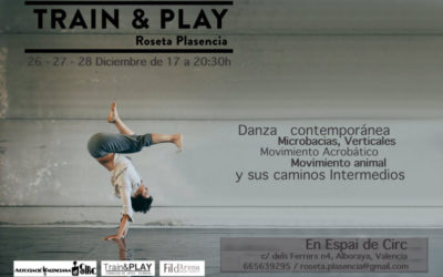 INTENSIVO TRAIN&PLAY – Roseta Plasencia – 26, 27 y 28 diciembre