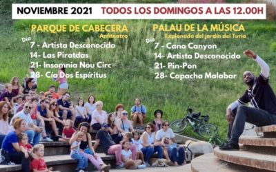 NOVIEMBRE 2021: CIRCUITO REGULAR DE TEATRO DE CALLE DE VALENCIA