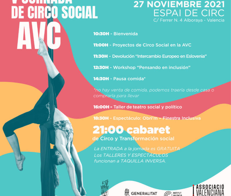 Vª Jornada de Circo Social de la AVC / 27-Nov