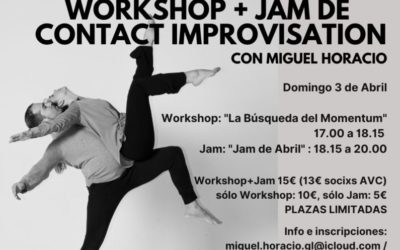 INTENSIVO: Workshop+Jam de Contact Improvisation con Miguel Horacio