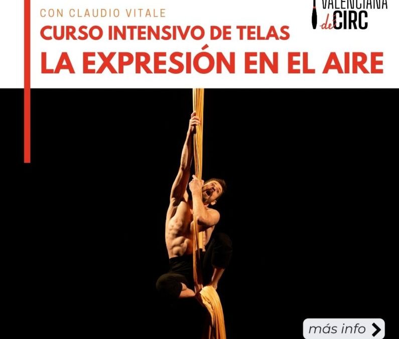 INTENSIVO DE TELAS: «LA EXPRESIÓN EN EL AIRE» con Claudio Vitale