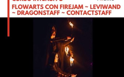 INTENSIVO: FLOWARTS CON FIREJAM, LEVIWAND, DRAGONSTAFF Y CONTACTSTAFF con Laura y Julia (Las gemelas locas)