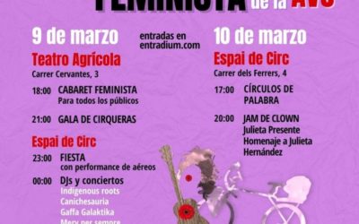 JORNADAS DE CIRCO FEMINISTA DE LA AVC 2024