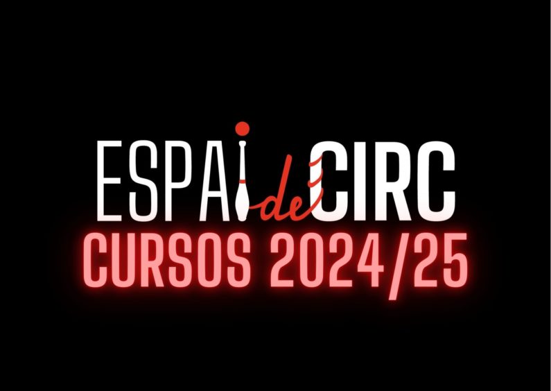 CURSOS REGULARES 2024/25 DEL ESPAI DE CIRC – AVC