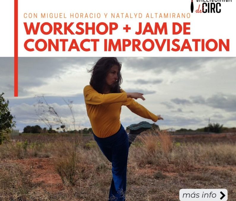 INTENSIVO: WORKSHOP+JAM DE CONTACT IMPROVISACIÓN con Miguel Horacio y Natalyd Altamirano