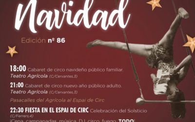 86º CABARET DE CIRCO Y FIESTA DE NAVIDAD Y SOLSTICIO – VIERNES 20/12/24