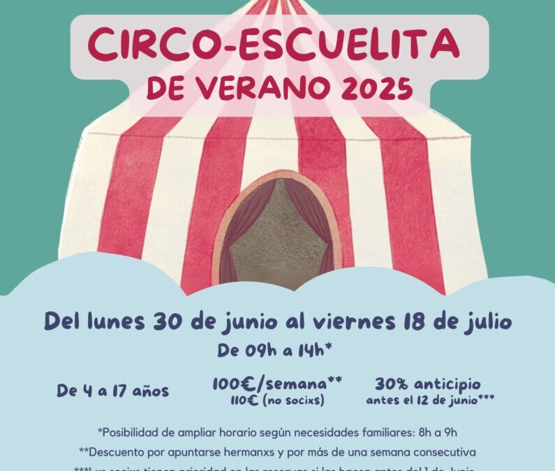 CIRCO-ESCUELITA DE VERANO DE LA AVC 2025